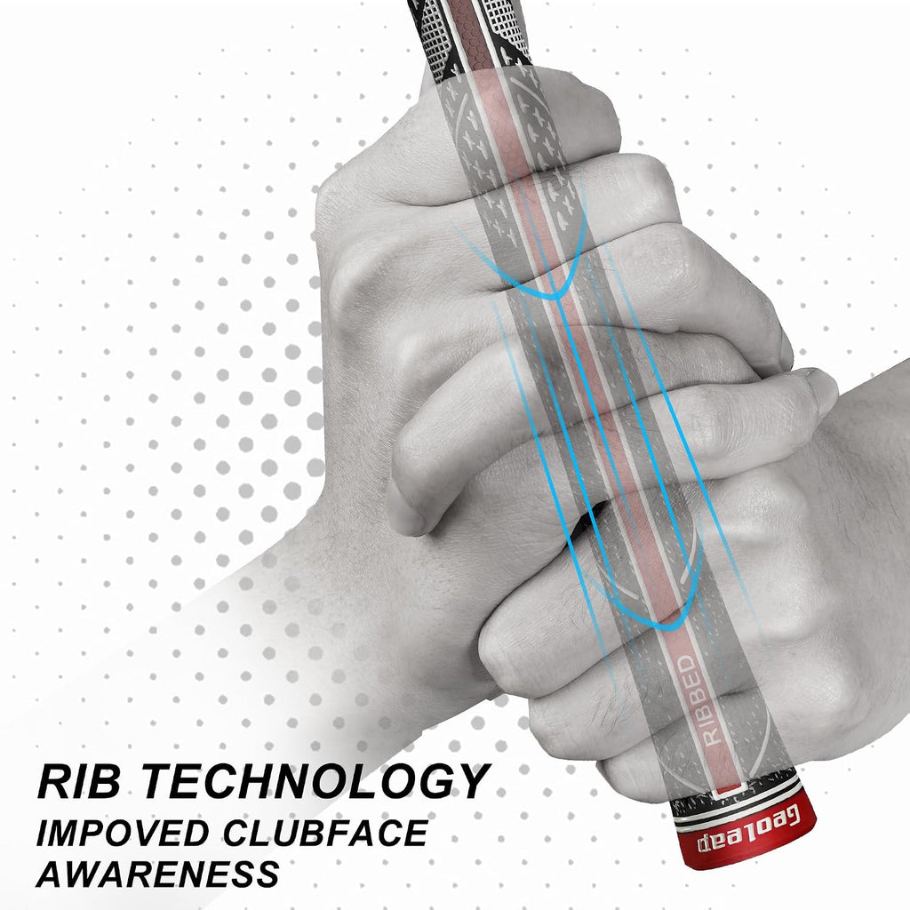 Geoleap Back-Rib Corded Golf Grips