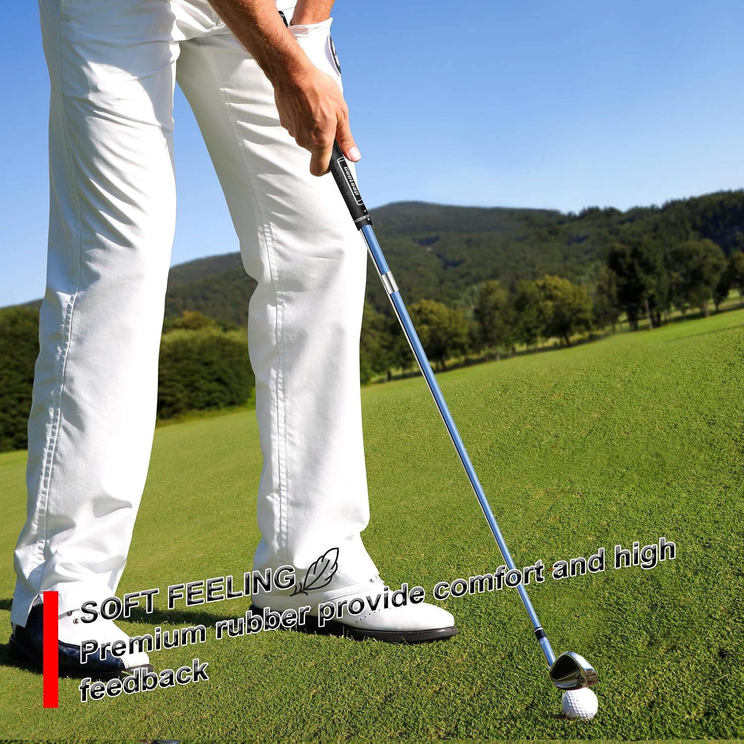Geoleap Memory-Point Soft Rubber Golf Grips