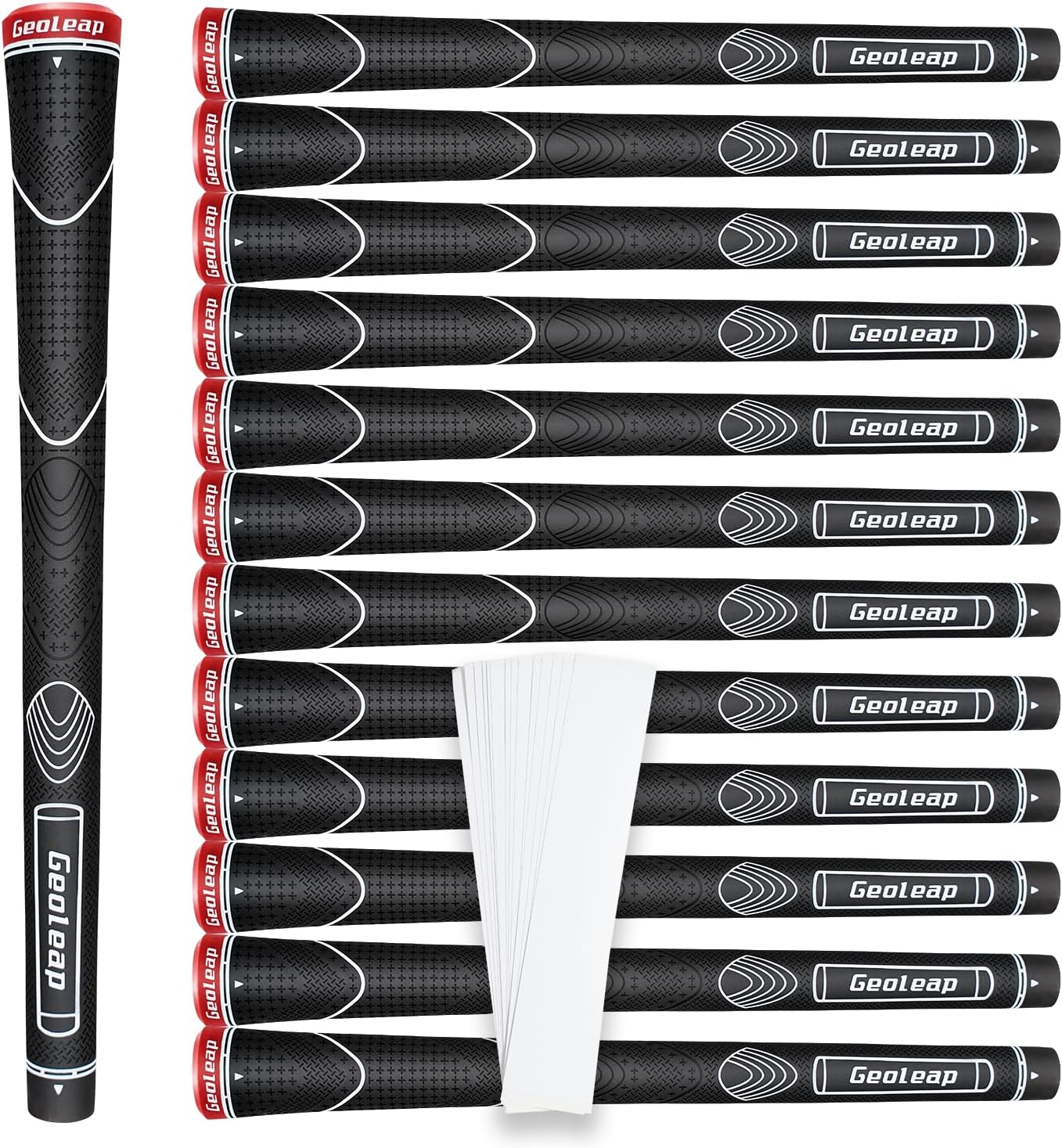 Geoleap Thumb-Rest Soft Rubber Golf Grips