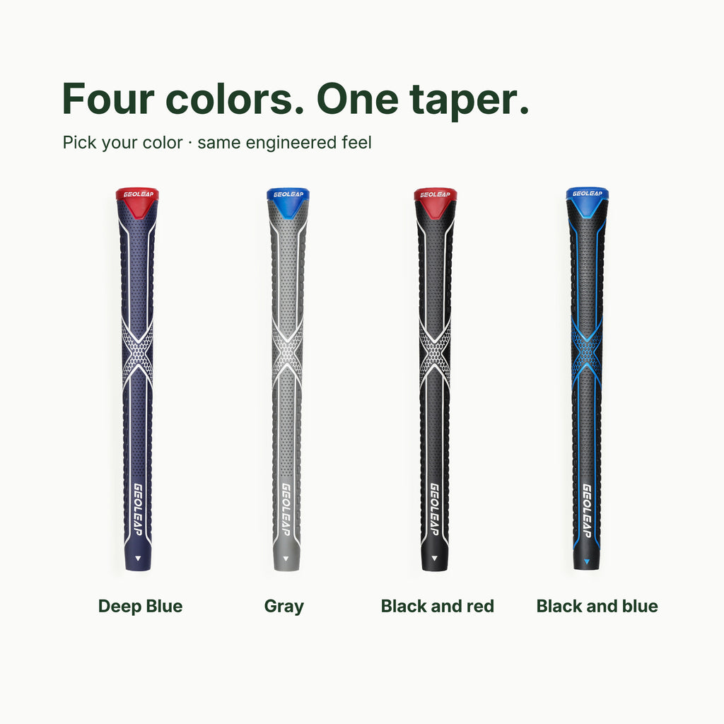 FEEL-ACX colorways: Deep Blue, Gray, Black and Red, Black and Blue