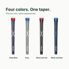 FEEL-ACX colorways: Deep Blue, Gray, Black and Red, Black and Blue