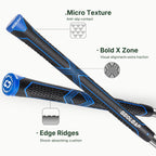 FEEL-ACX features — Micro Texture, Bold X Zone, Edge Ridges