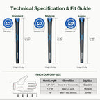FEEL-ACX technical specification and fit guide — Standard, Midsize, Jumbo