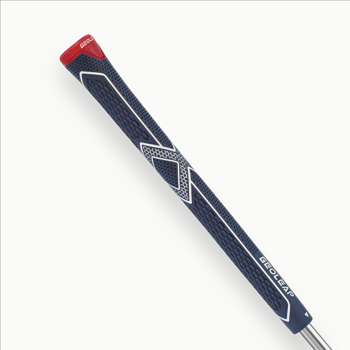 Deep Blue · Geoleap FEEL-ACX golf grip — angled