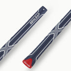 Deep Blue · Geoleap FEEL-ACX golf grip — texture detail