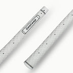 White · Geoleap FEEL-M golf grip — texture detail