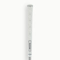 White · Geoleap FEEL-M golf grip — front