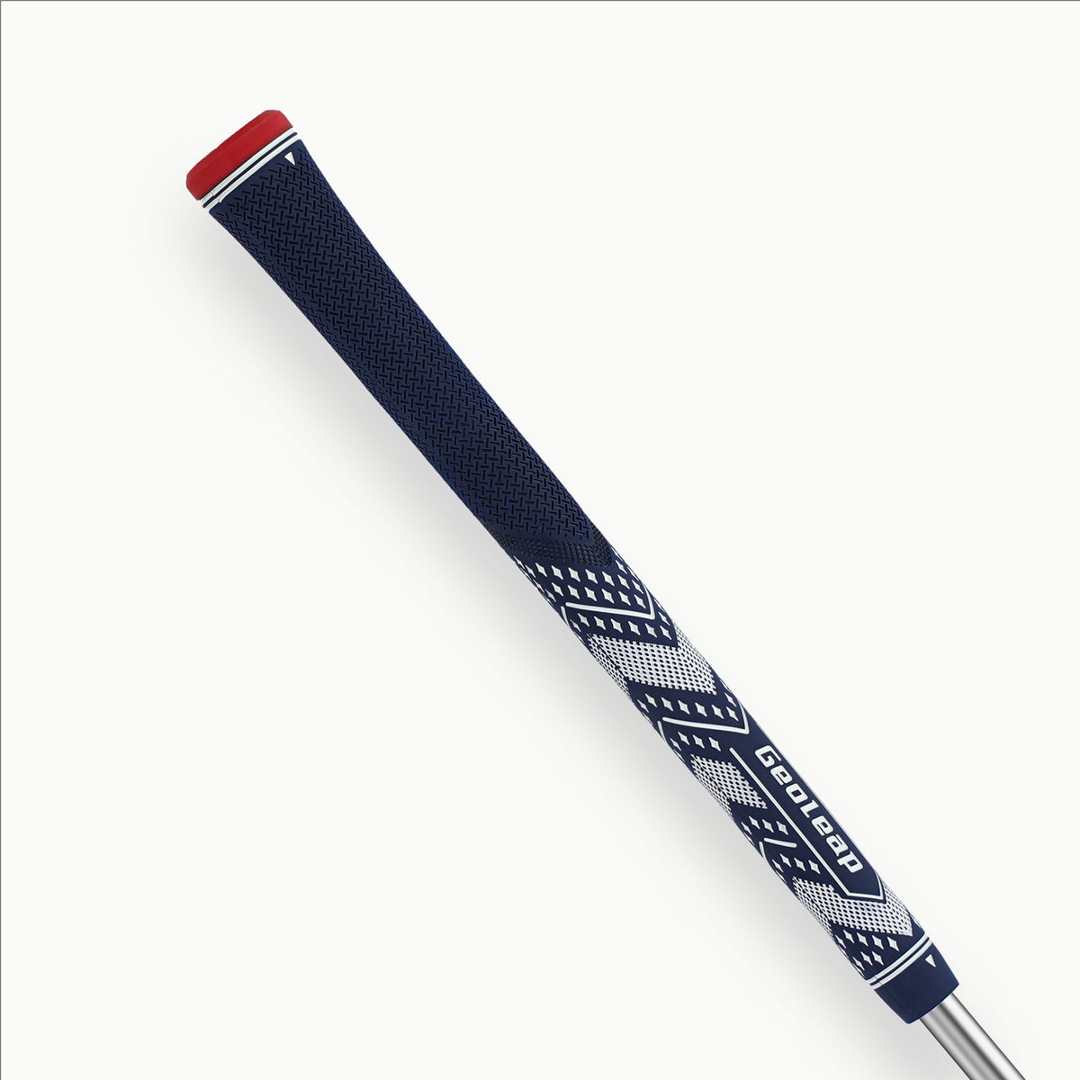 Deep Blue · Geoleap FEEL-R golf grip — angled