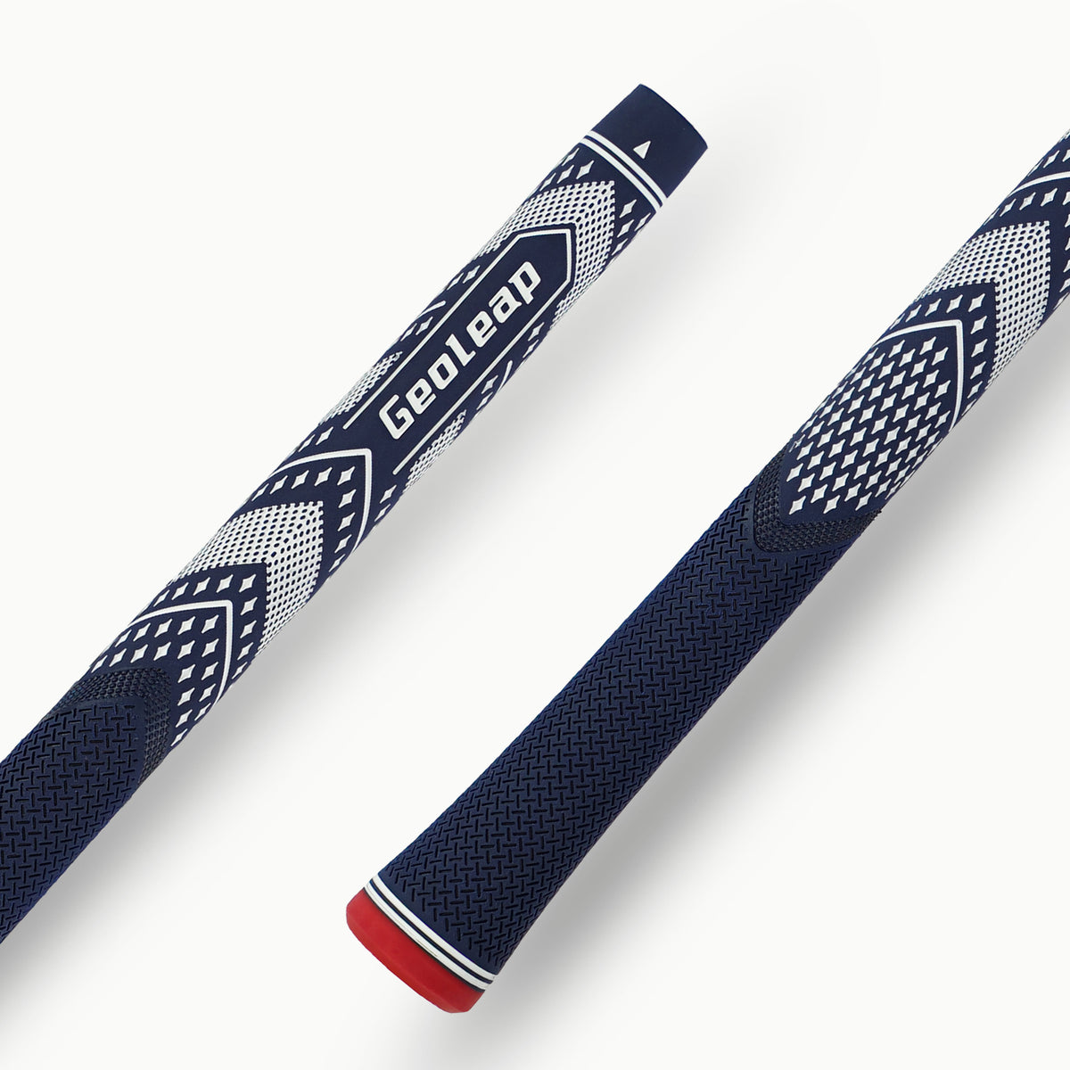 Deep Blue · Geoleap FEEL-R golf grip — texture detail