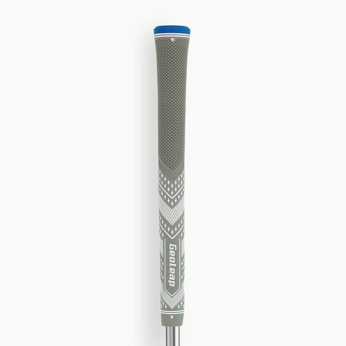 Gray · Geoleap FEEL-R golf grip — front