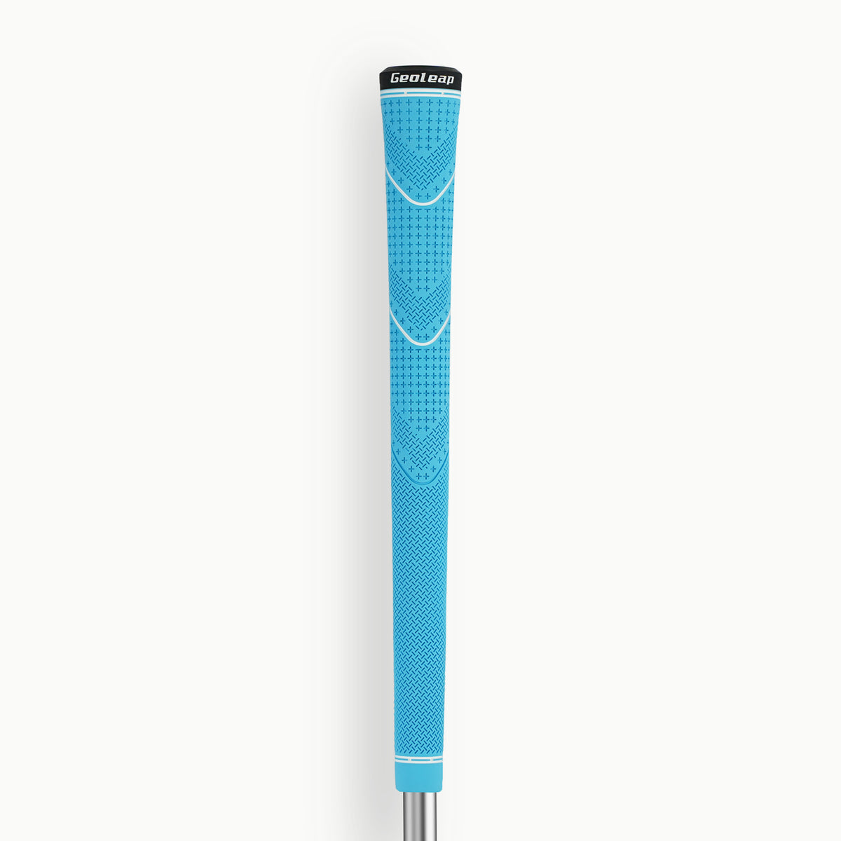Light Blue · Geoleap FEEL-T golf grip — front