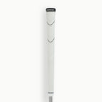 White · Geoleap FEEL-T golf grip — back