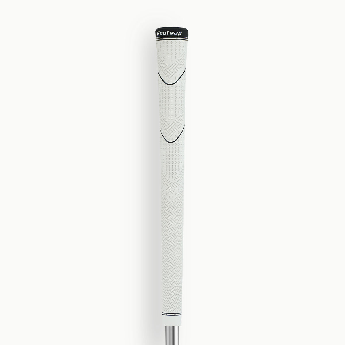 White · Geoleap FEEL-T golf grip — back