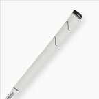 White · Geoleap FEEL-T golf grip — reverse angle