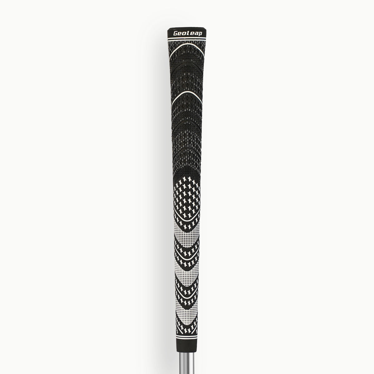 Black · Geoleap STORM Hybrid golf grip — front