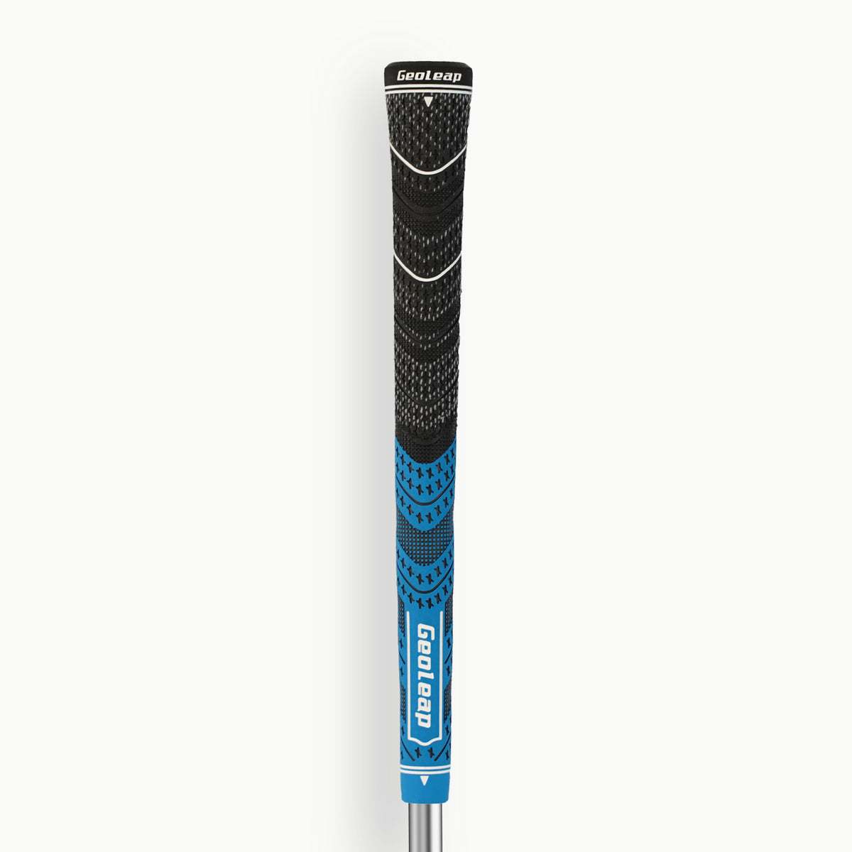 Blue · Geoleap STORM Hybrid golf grip — front