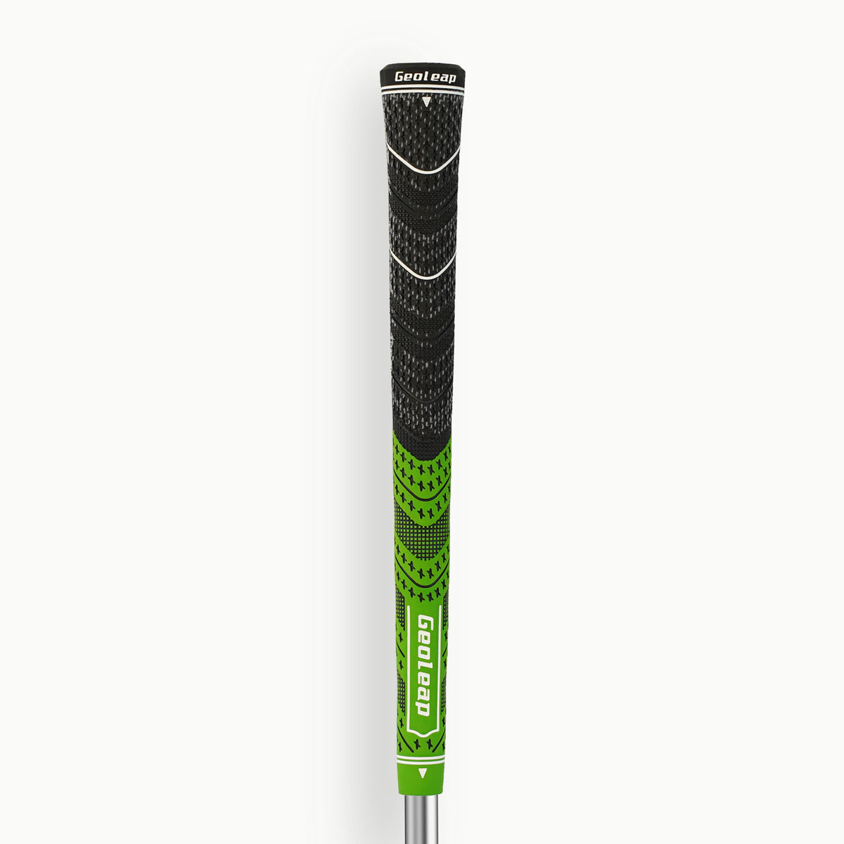 Green · Geoleap STORM Hybrid golf grip — front