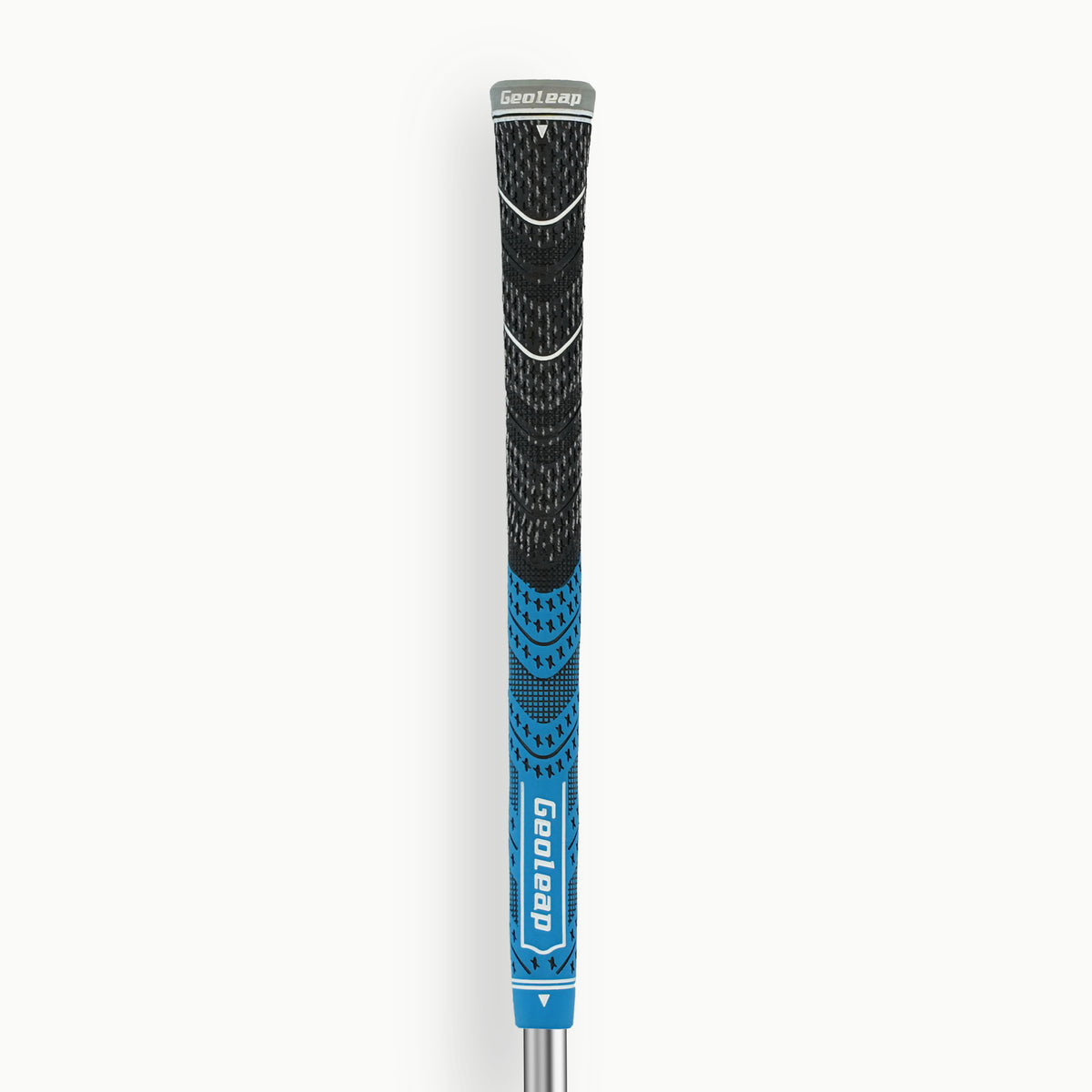 Blue · Geoleap STORM RIB golf grip — front