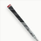 Gray · Geoleap STORM RIB golf grip — angled