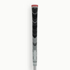 Gray · Geoleap STORM RIB golf grip — front