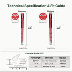 STORM RIB technical specification and fit guide — Standard, Midsize